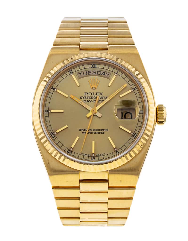 Rolex Oysterquartz Day-Date 19018 Rolex Oysterquartz Day-Date 19018